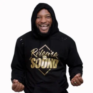Release The Sound Unisex Oversized Ripped Hoodies